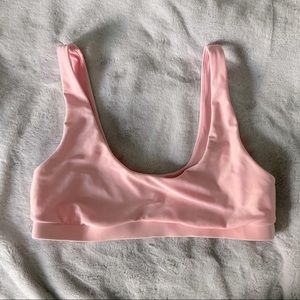 NWOT Forever 21 Light Pink Bathing Suit Top